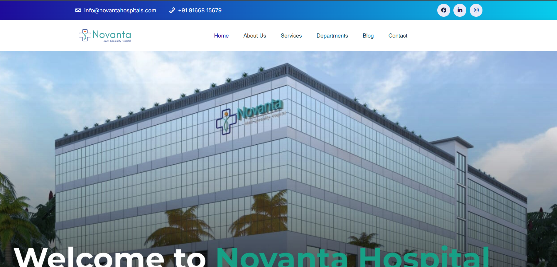 novanta WordPress preview